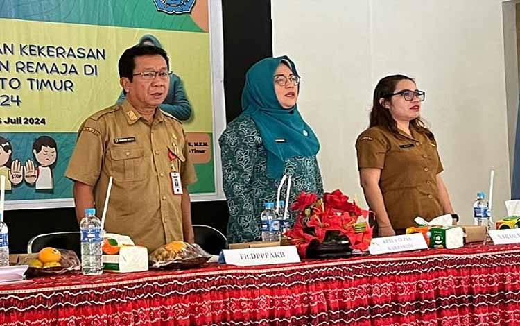 DP3AKB dan TP-PKK Barito Timur Sosialisasi Pencegahan Kekerasan Terhadap Anak dan Remaja