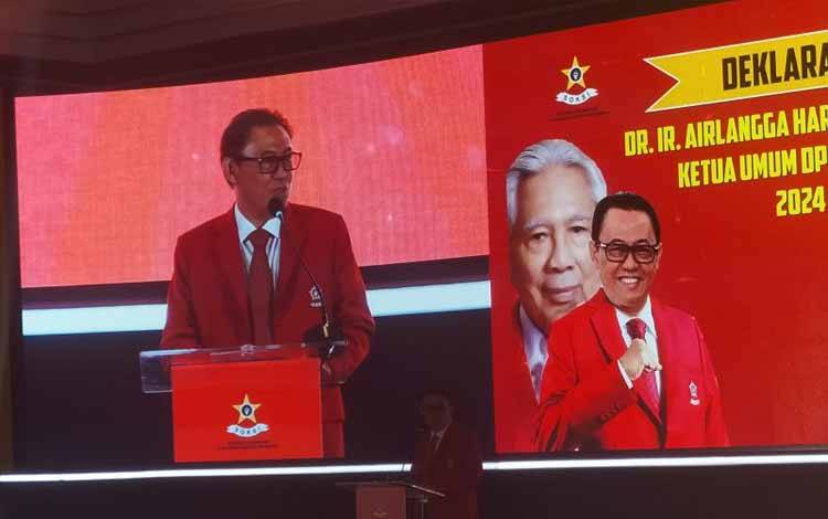 SOKSI Deklarasi Dukung Airlangga kembali jadi Ketua Umum Golkar