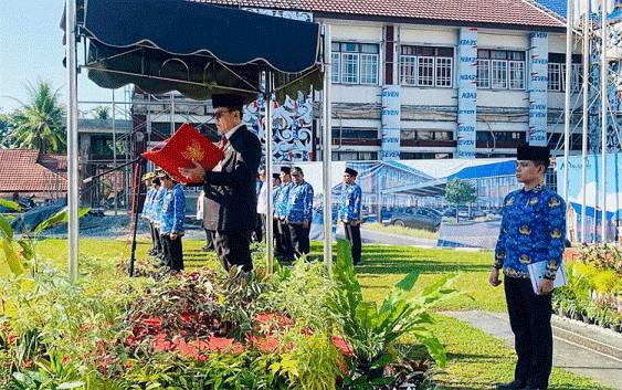Pemkab Barito Timur Upacara Hari Koperasi ke-77