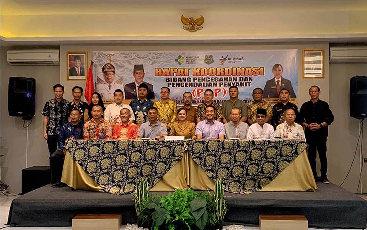 Dinkes Kapuas Rakor Pencegahan dan Pengendalian Penyakit