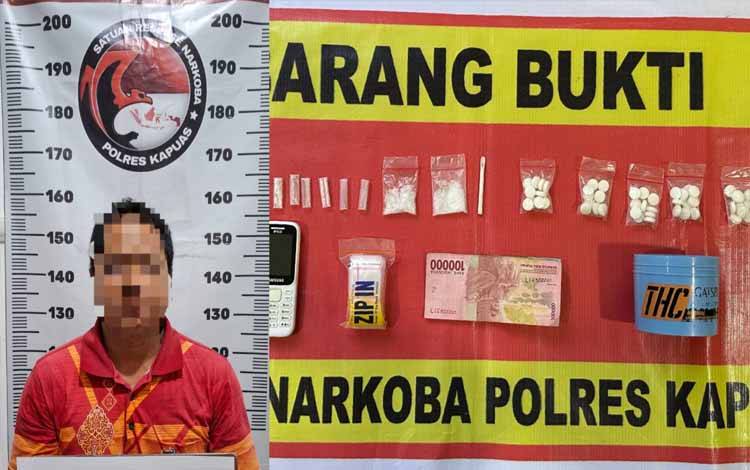 Miliki 6,75 Gram Sabu, Satresnarkoba Polres Kapuas Tangkap Warga Mantangai