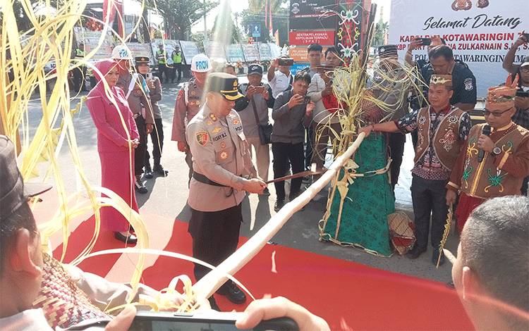Polres Kotim Gelar Pisah Sambut Kapolres Baru