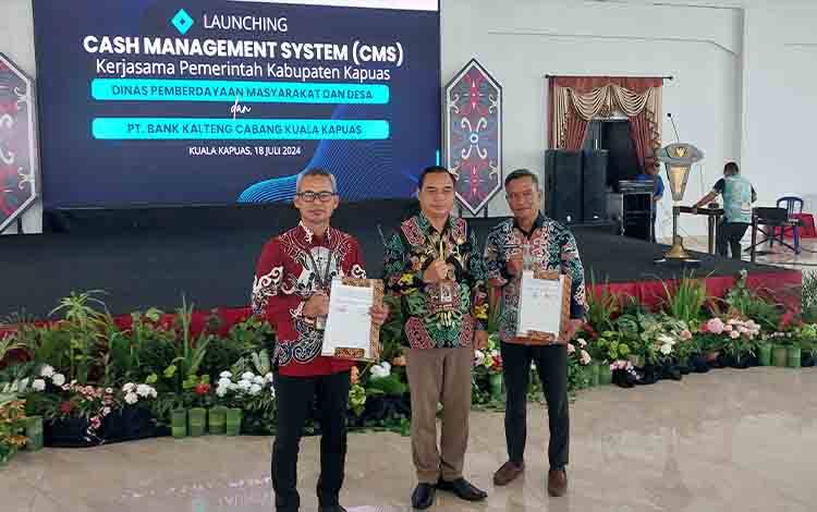 Kepala Dinas PMD Kapuas: Semua Desa Sudah Wajib Gunakan CMS Kelola Keuangan Desa