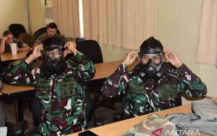 Marinir TNI AL Terima Pembekalan Ancaman Biologis dan Nuklir di Hawaii