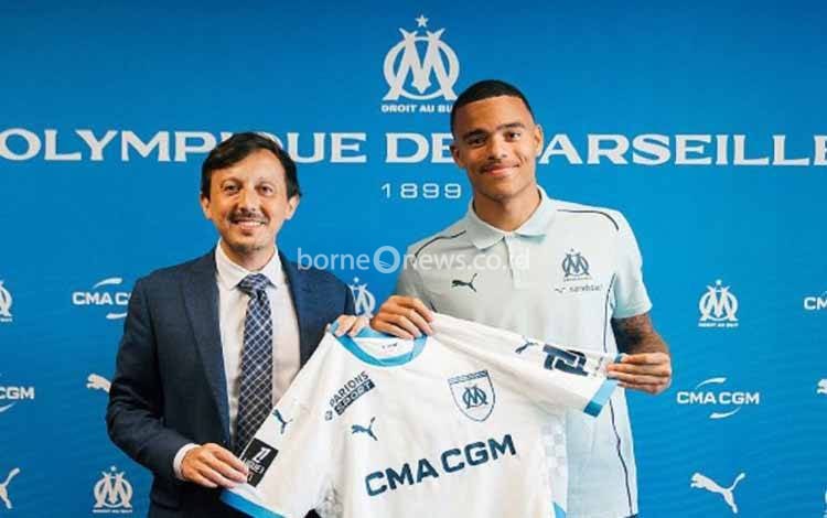 Mason Greenwood resmi bergabung dengan klub asal Prancis Olympique Marseille. ANTARA/olympiquedemarseille