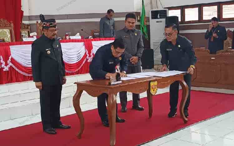 DPRD Gunung Mas Gelar Rapat Paripurna, Ini yang Dibahas