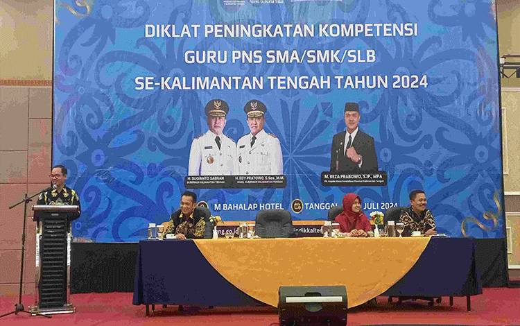 Disdik Kalteng Tingkatkan Kompetensi Guru