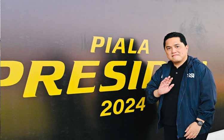 Erick Thohir Sebut Presiden Dukung Maraknya Kompetisi Sepak Bola