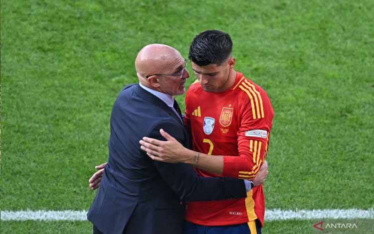 Alvaro Morata Resmi Tinggalkan Atletico Madrid untuk Gabung AC Milan