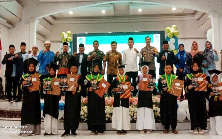 BKPRMI Barito Utara Gelar Wisuda Santri