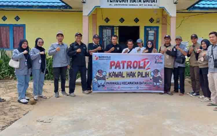 Panwaslu Kecamatan Bataguh Lakukan Monev PKD?