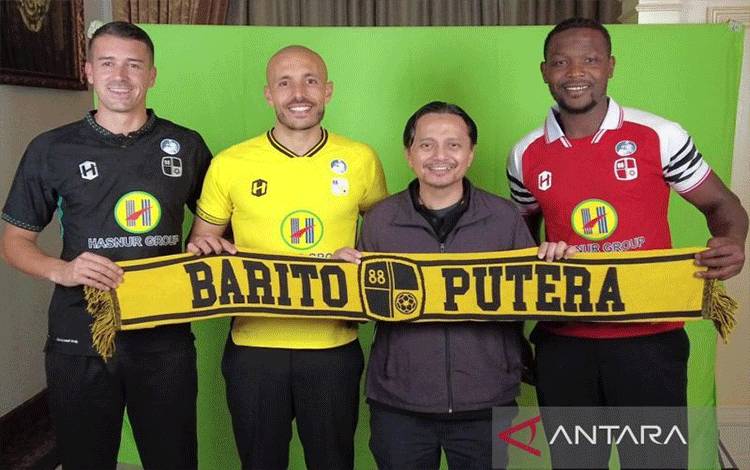 Barito Putera Resmikan Perekrutan Tiga Pemain Asing Barunya