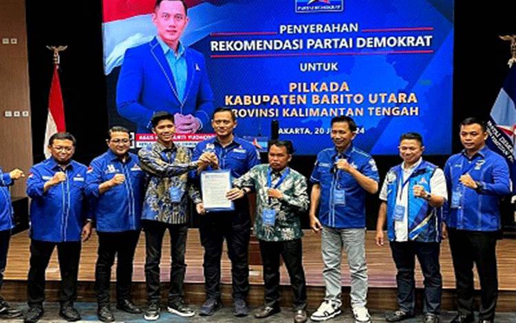 DPP Demokrat Resmi Keluarkan Rekomendasi untuk Akhmad Gunadi Nadalsyah