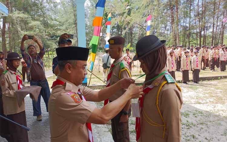 DLHK Seruyan Gelar Perkemahan Bakti Saka Kalpataru Bersama Sekolah Adiwiyata