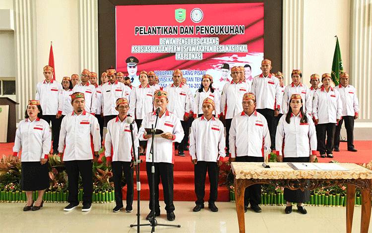 Pengurus DPC ABPEDNAS Pulang Pisau Periode 2024-2029 Dilantik