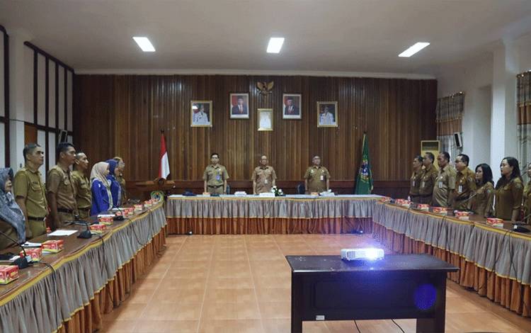 Pj Sekda Seruyan Berikan Arahan pada Entry Meeting Inspektorat Provinsi Kalteng