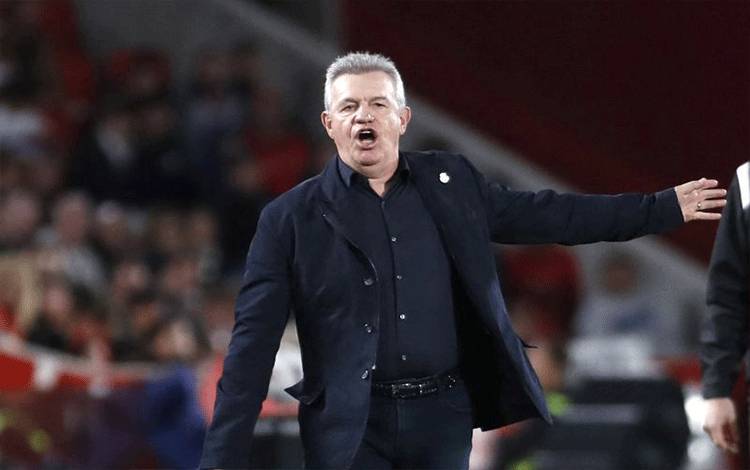 Javier Aguirre. ANTARA/AFP/JAIME REINA