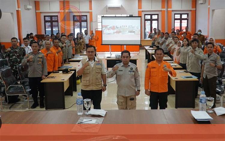 BPBPK Kalteng Perkuat Kapasitat Tim Reaksi Cepat Bencana