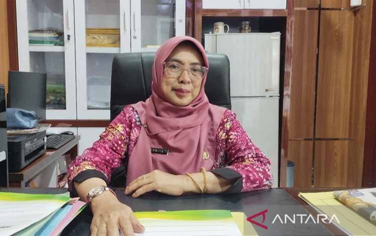 Kepala Dinas Pertanian dan Ketahanan Pangan Kotim Sepnita. (ANTARA/Devita Maulina)
