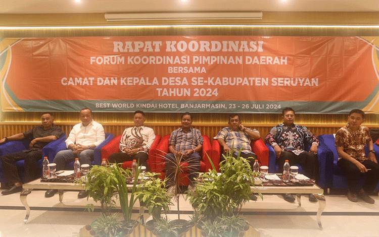 Pemkab Seruyan Gelar Rakor Pimpinan Daerah