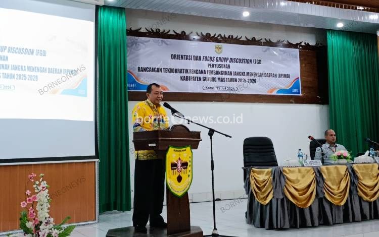 FGD Penyusunan Rancangan Teknokratik RPJMD Gunung Mas 2025-2029 Momen Penjaringan Aspirasi