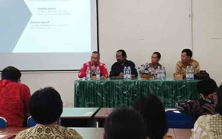PBSI FKIP Universitas Palangka Raya Gelar Kuliah Tamu dengan Mengundang Akademisi Universitas Udayana