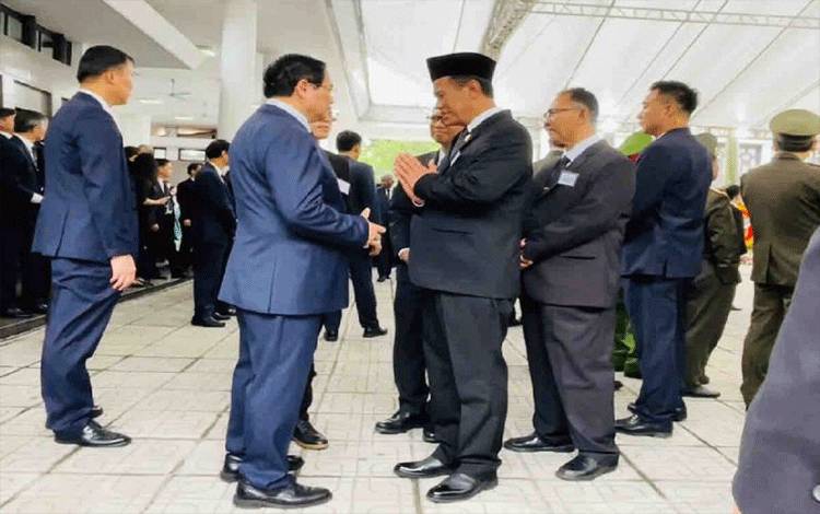 Mentan Wakili Presiden Jokowi Ucapkan Belasungkawa ke Rakyat Vietnam