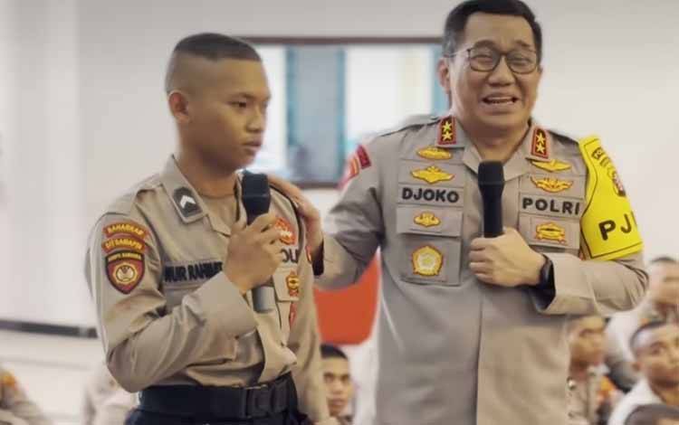 Kapolda Kalteng: Jadilah Polisi Baik dan Menjadi Teladan Bagi Masyarakat