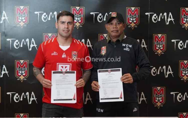 Malut United Datangkan Gelandang Jorge Correa Asal Argentina
