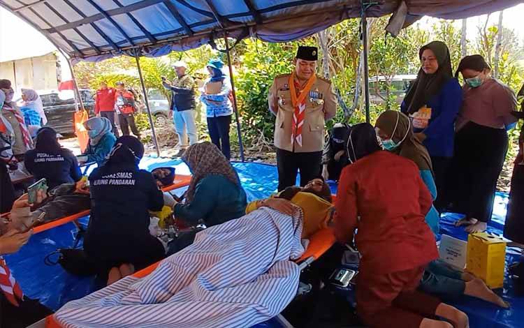 Layanan KB Implan, Skrinning Kesehatan Hingga Wifi Gratis Ada di Kemah ELY Pemkab Kotim
