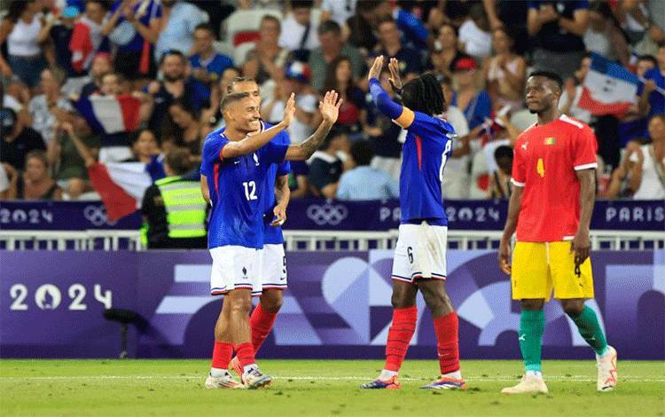 Prancis ke Perempat Final Sepak Bola Putra Setelah Libas Guinea