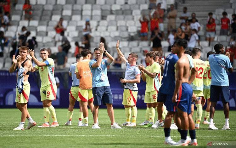 Klasemen Grup C Sepak Bola Olimpiade 2024: Spanyol dan Mesir Teratas