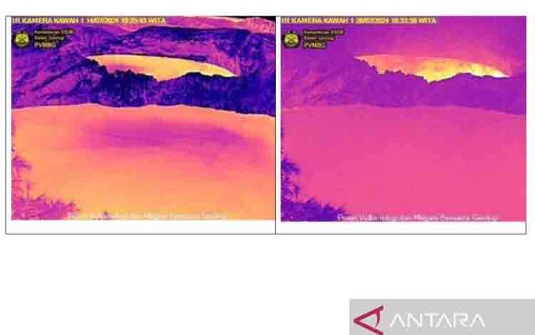 Temperatur Kawah Meningkat, Gunung Kelimutu di Ende Bertatus Waspada