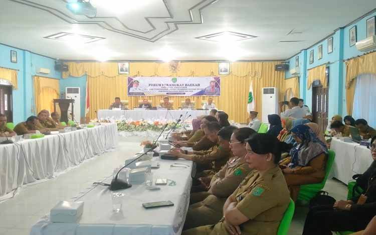Pemkab Sukamara Laksanakan Forum Daerah Penyusunan Teknokratik RPJMD 2025-2029