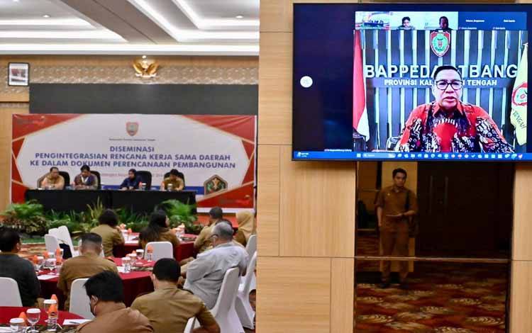 Leonard S Ampung Ingatkan Pentingnya Kerja Sama Daerah Wujudkan Kalteng Lumbung Pangan Nasional
