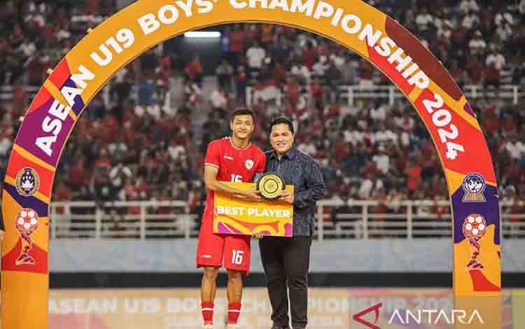 Erick: Timnas Punya Talenta Pelapis Kuat usai Juara Piala AFF U-19
