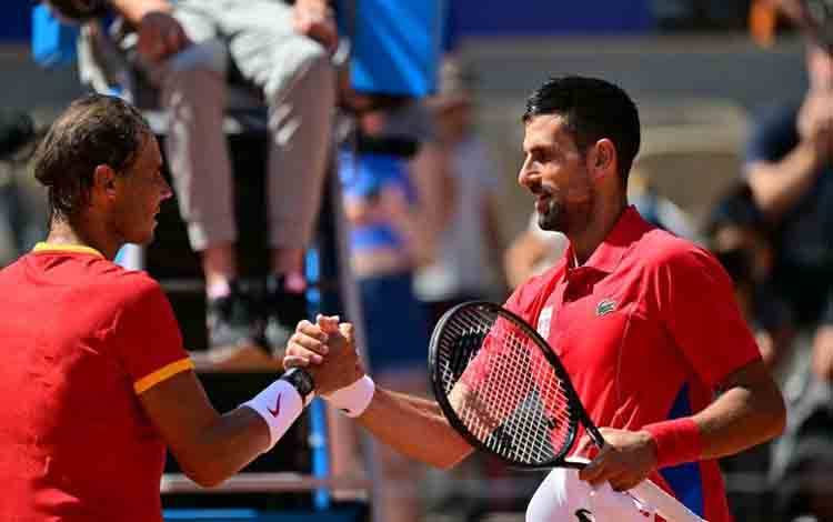 Djokovic Kalahkan Nadal di Babak Kedua Olimpiade Paris