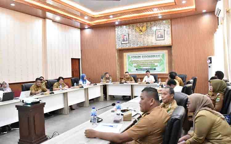 Rapat Forum Koordinasi Monev Implementasi Pelaksanaan PESIAR Digelar di Kapuas