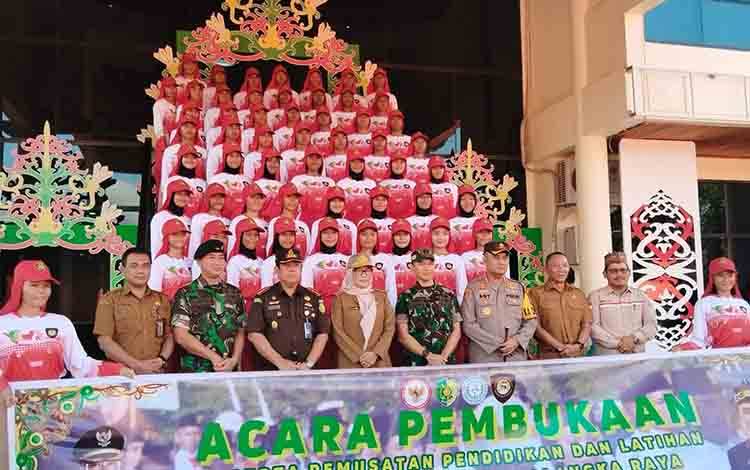 Calon Paskibraka Kota Palangka Raya Jalani Pusdiklat