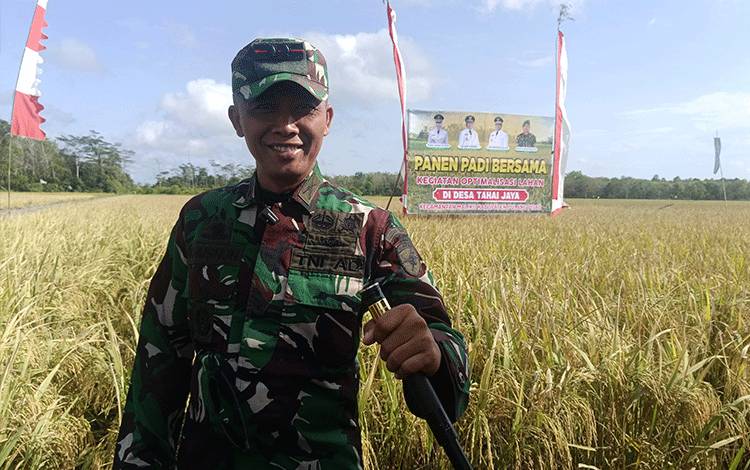 Dandim Kuala Kapuas: Capaian Optimalisasi Lahan Pertanian Pulpis yang Dikerjakan 9 Ribu Hektare