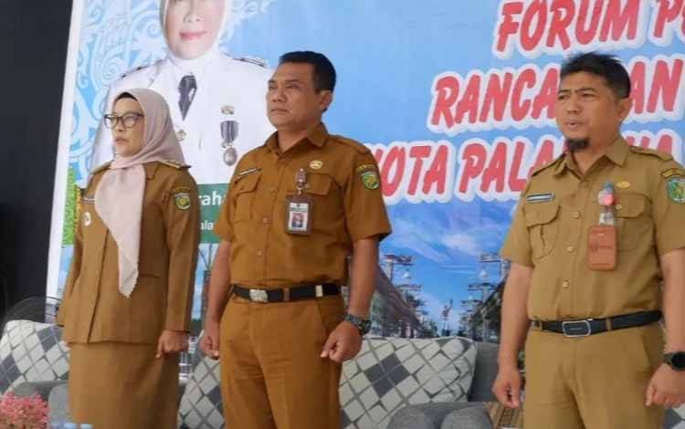 Pj Wali Kota Palangka Raya Hadiri Forum Perangkat Daerah Rancangan Teknokratik RPJMD 2025-2029