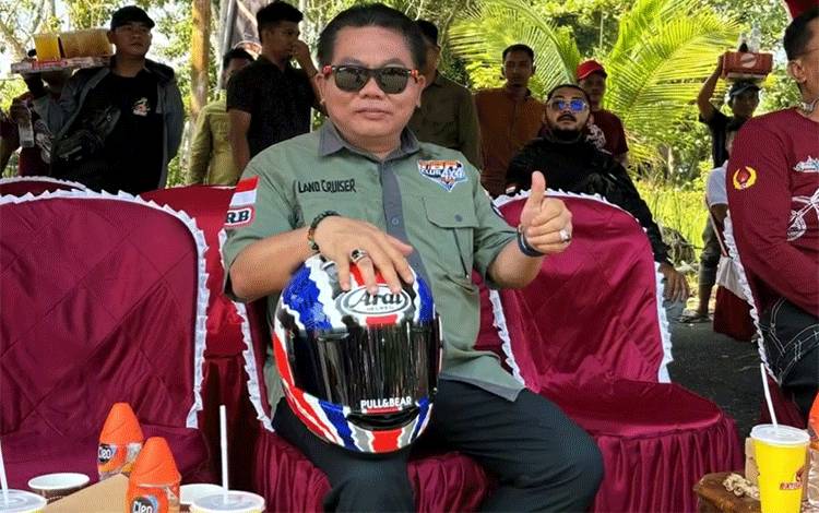 Wiyatno Dukung Penuh Perkembangan Olahraga Otomotif dan Trail di Kalteng