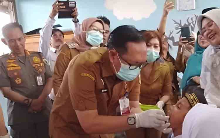 Kepala Dinas Kesehatan Palangka Raya Ajak Orang Tua Ikuti Imunisasi Polio Putaran 2