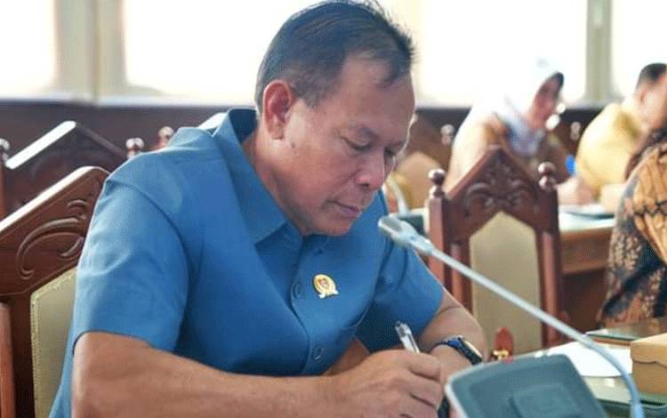 Anggota DPRD Provinsi Kalteng Sengkon. (Foto:Marini)