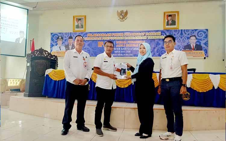 Rancangan Teknokratik RPJMD Barito Utara Disusun dengan Metode dan Kerangka Berpikir Ilmiah