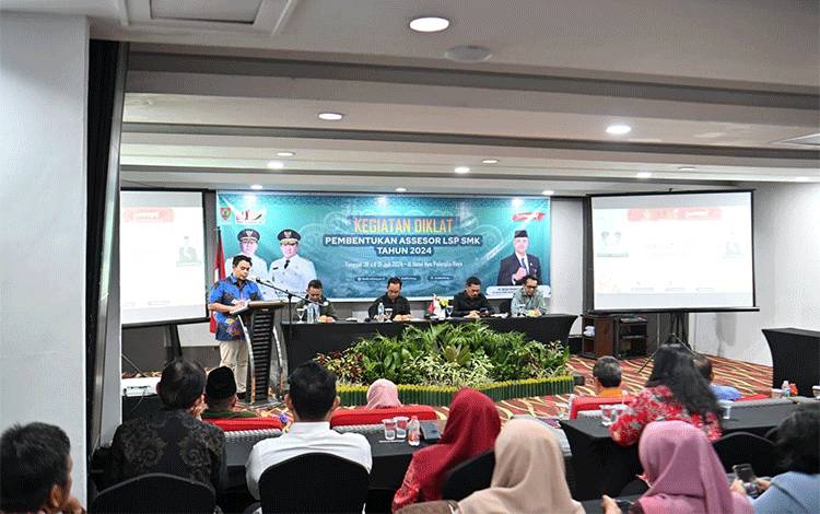 Disdik Kalteng Tutup Diklat Pembentukan Asesor LSP SMK