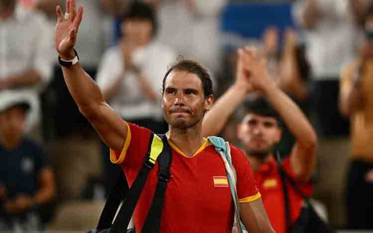 Nadal Sebut Tak Akan kembali ke Roland Garros usai Kalah di Olimpiade