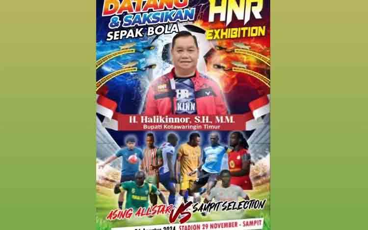 20 Atlet Sepak Bola Lokal Kotim Dipersiapkan Melawan Asing All Star Jebolan Liga 1