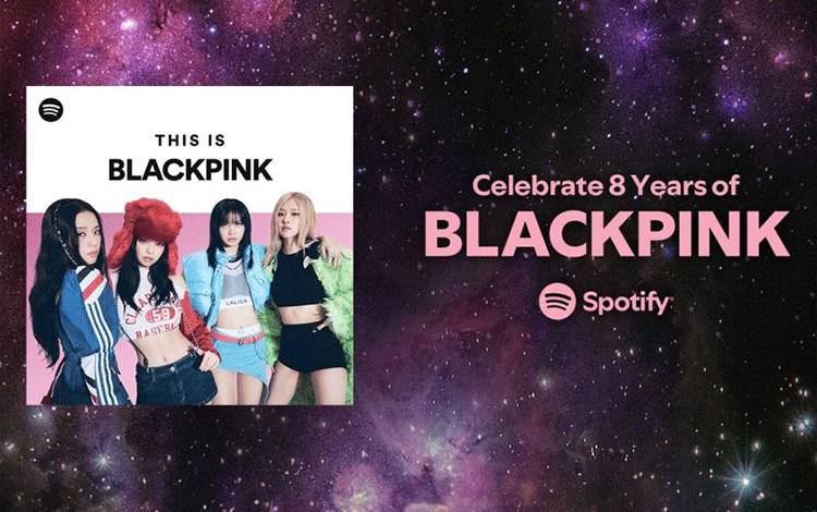 BLACKPINK Berkolaborasi dengan Spotify untuk Rayakan Ulang Tahun ke-8