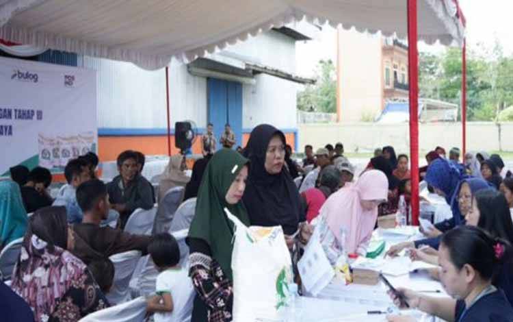 Pemko Palangka Raya Salurkan Bantuan Pangan Tahap Ketiga